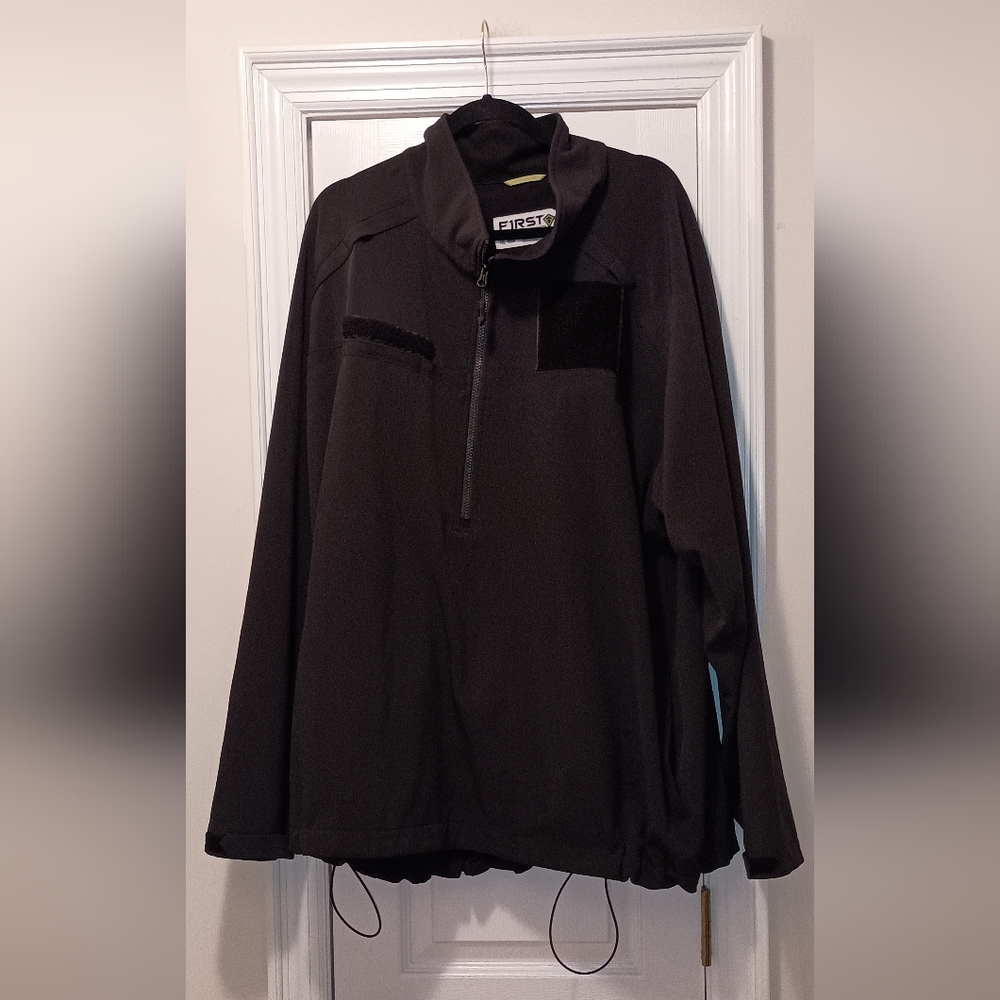First Tactical black 1/2 Zip Pullover Jacket Men's 4X